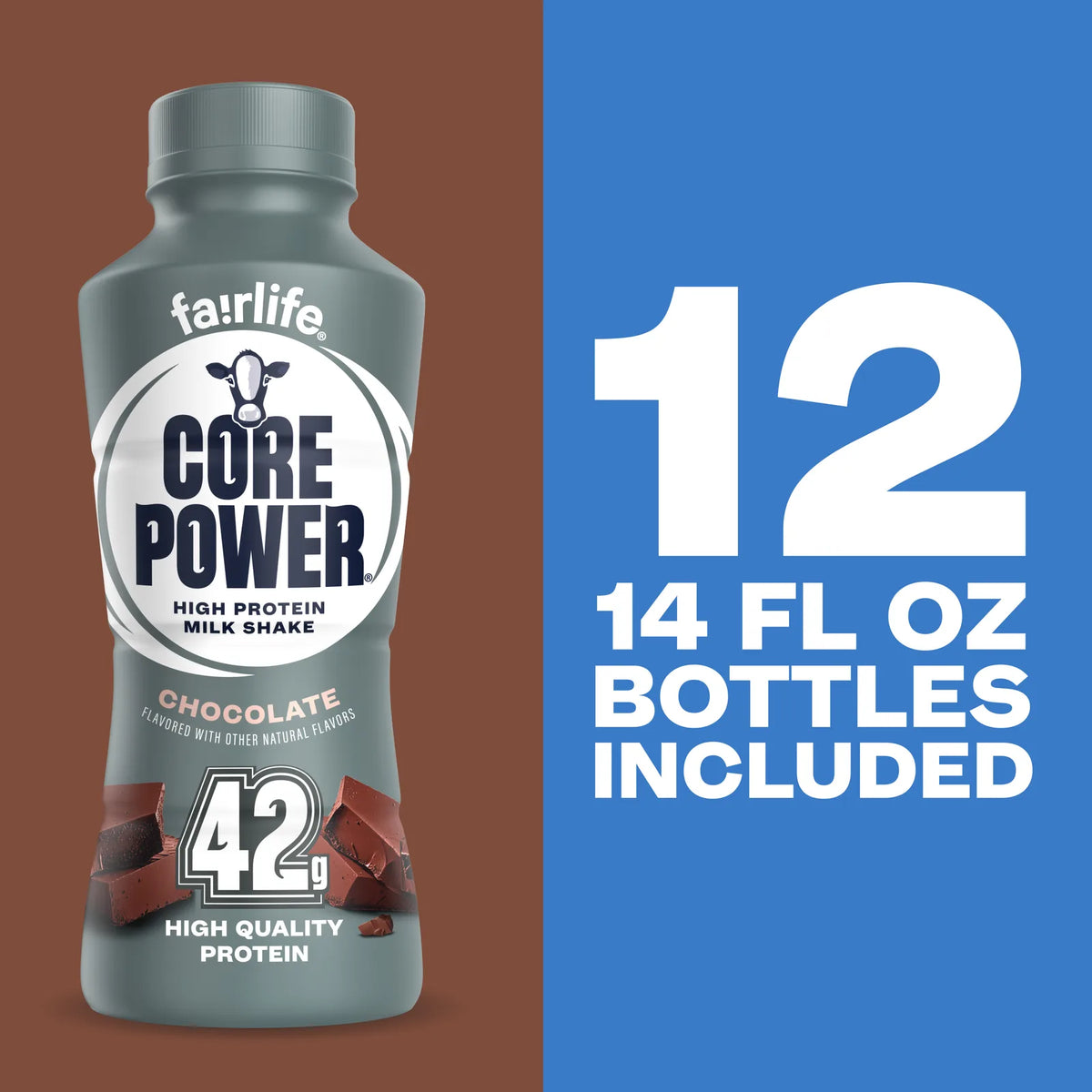 Chocolate High Protein Milkshake