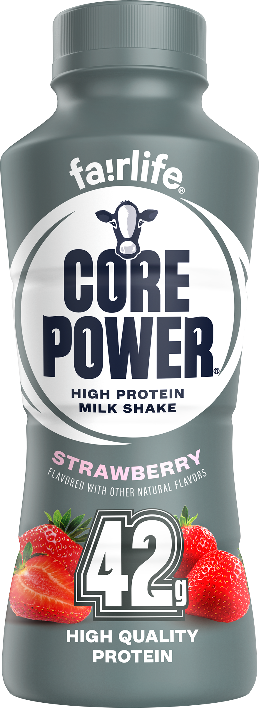 Strawberry High Protein Milkshake