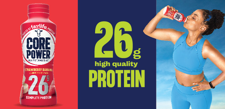 Strawberry Banana High Protein Milkshake – Shop fairlife